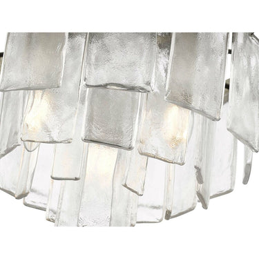Golden Lighting 1768-FM 3 Light Flush Mount - Crescent Harbor
