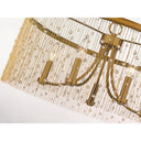 Golden Lighting 1771-5 PG Marilyn CRY 5 Light Chandelier - Crescent Harbor