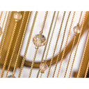 Golden Lighting 1771-5 PG Marilyn CRY 5 Light Chandelier - Crescent Harbor