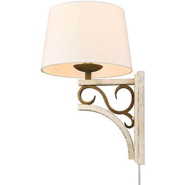 Golden Lighting 1832-1W BC-CDW 1 Light Wall Sconce - Crescent Harbor