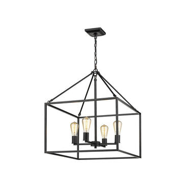 Golden Lighting 2072-4 Wesson 4 Light Chandelier - Crescent Harbor