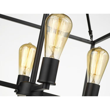 Golden Lighting 2072-4 Wesson 4 Light Chandelier - Crescent Harbor