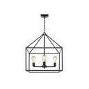 Golden Lighting 2072-4 Wesson 4 Light Chandelier - Crescent Harbor