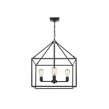 Golden Lighting 2072-4 Wesson 4 Light Chandelier - Crescent Harbor