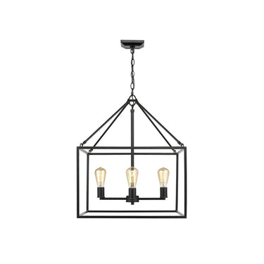 Golden Lighting 2072-4 Wesson 4 Light Chandelier - Crescent Harbor