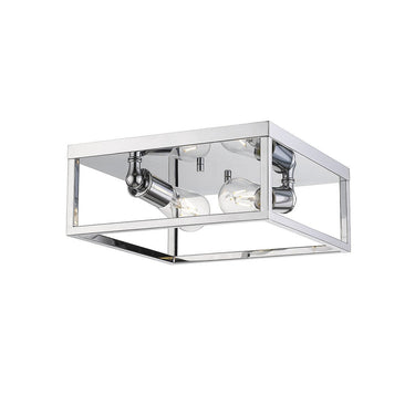 Golden Lighting 2072-FM Wesson Flush Mount - Crescent Harbor