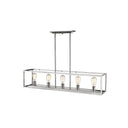 Golden Lighting 2072-LP Wesson 5 Light Linear Pendant - Crescent Harbor