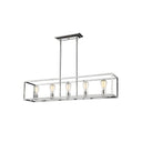 Golden Lighting 2072-LP Wesson 5 Light Linear Pendant - Crescent Harbor