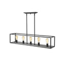 Golden Lighting 2072-LP Wesson 5 Light Linear Pendant - Crescent Harbor