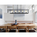 Golden Lighting 2072-LP Wesson 5 Light Linear Pendant - Crescent Harbor