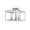 Golden Lighting 2072-SF Wesson Semi-Flush - Crescent Harbor