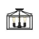 Golden Lighting 2072-SF Wesson Semi-Flush - Crescent Harbor