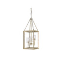 Golden Lighting 2073-3P CLR Smyth 3 Light Pendant - Crescent Harbor