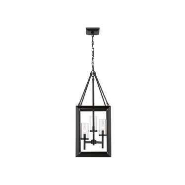 Golden Lighting 2073-3P CLR Smyth 3 Light Pendant - Crescent Harbor