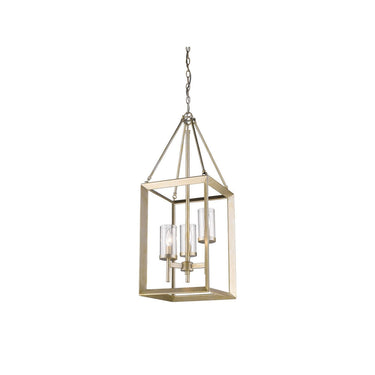 Golden Lighting 2073-3P CLR Smyth 3 Light Pendant - Crescent Harbor
