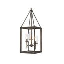 Golden Lighting 2073-3P CLR Smyth 3 Light Pendant - Crescent Harbor