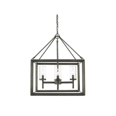 Golden Lighting 2073-4 Smyth 4 Light Chandelier - Crescent Harbor