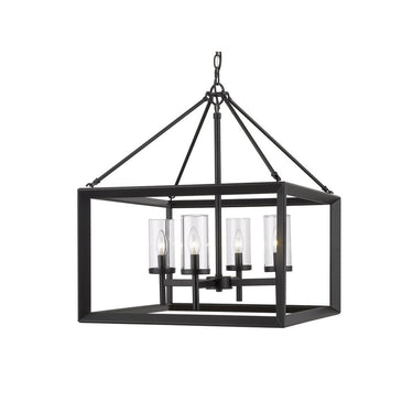 Golden Lighting 2073-4 Smyth 4 Light Chandelier - Crescent Harbor