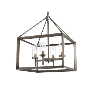 Golden Lighting 2073-4 Smyth 4 Light Chandelier - Crescent Harbor