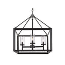 Golden Lighting 2073-4 Smyth 4 Light Chandelier - Crescent Harbor