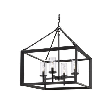 Golden Lighting 2073-4 Smyth 4 Light Chandelier - Crescent Harbor