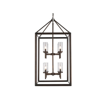 Golden Lighting 2073-8P GMT Smyth 8 Light Pendant - Crescent Harbor