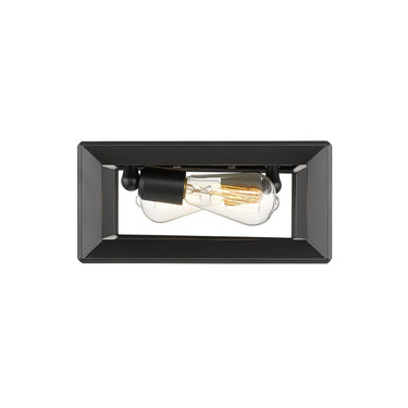 Golden Lighting 2073-FM Smyth Flush Mount - Crescent Harbor
