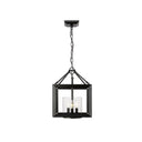 Golden Lighting 2073-M3-CLR Smyth Mini Chandelier (Gunmetal Bronze & Clear Glass) in Clear Glass - Crescent Harbor