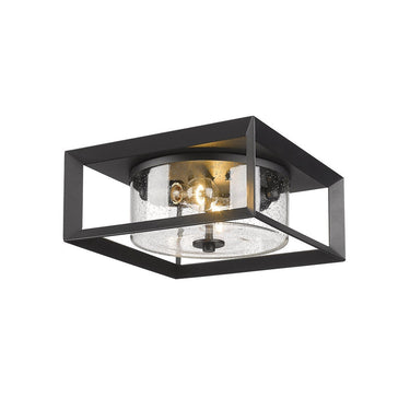 Golden Lighting 2073-OFM Smyth Outdoor Flush Mount - Crescent Harbor