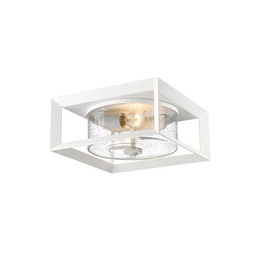 Golden Lighting 2073-OFM Smyth Outdoor Flush Mount - Crescent Harbor