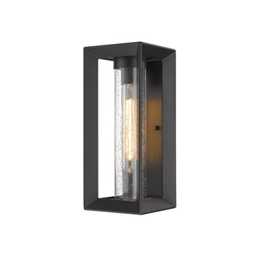 Golden Lighting 2073-OWM Smyth Outdoor Medium Wall Sconce - Crescent Harbor