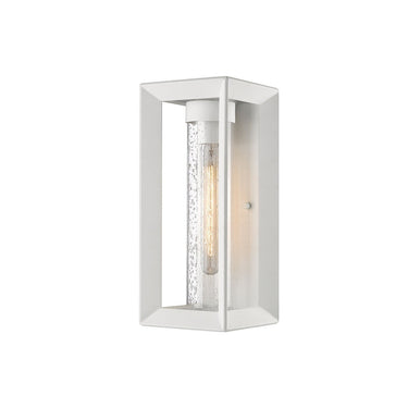 Golden Lighting 2073-OWM Smyth Outdoor Medium Wall Sconce - Crescent Harbor
