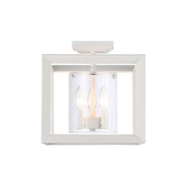Golden Lighting 2073-SF12 Smyth Semi-Flush - Crescent Harbor