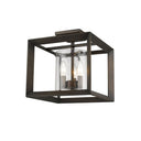 Golden Lighting 2073-SF12 Smyth Semi-Flush - Crescent Harbor