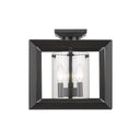 Golden Lighting 2073-SF12 Smyth Semi-Flush - Crescent Harbor