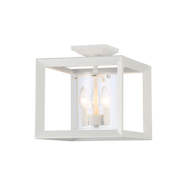 Golden Lighting 2073-SF12 Smyth Semi-Flush - Crescent Harbor