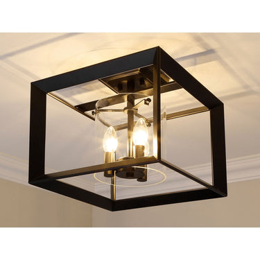 Golden Lighting 2073-SF12 Smyth Semi-Flush - Crescent Harbor