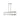 Golden Lighting 2074-LP CH Smyth 5 Light Linear Pendant - Crescent Harbor