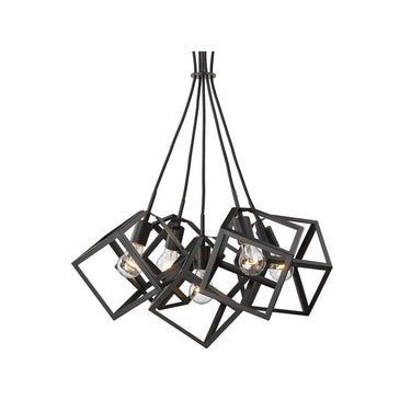Golden Lighting 2086-5P Cassio 5 Light Pendant - Crescent Harbor