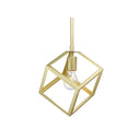 Golden Lighting 2086-M1L OG Cassio Mini Pendant in Olympic Gold - Crescent Harbor