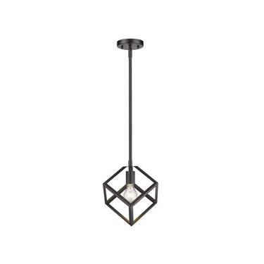 Golden Lighting 2086-M1L OG Cassio Mini Pendant in Olympic Gold - Crescent Harbor
