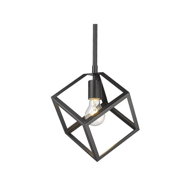 Golden Lighting 2086-M1L OG Cassio Mini Pendant in Olympic Gold - Crescent Harbor