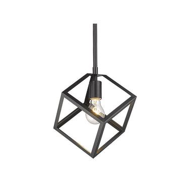 Golden Lighting 2086-M1L OG Cassio Mini Pendant in Olympic Gold - Crescent Harbor