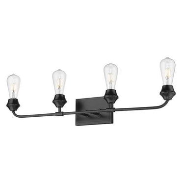 Golden Lighting 2120-BA4 Ormond 4 Light Bath Vanity in No Shade - Crescent Harbor