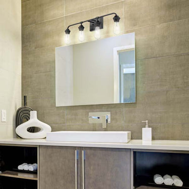 Golden Lighting 2120-BA4 Ormond 4 Light Bath Vanity in No Shade - Crescent Harbor