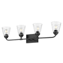 Golden Lighting 2120-BA4 Ormond 4 Light Bath Vanity in No Shade - Crescent Harbor