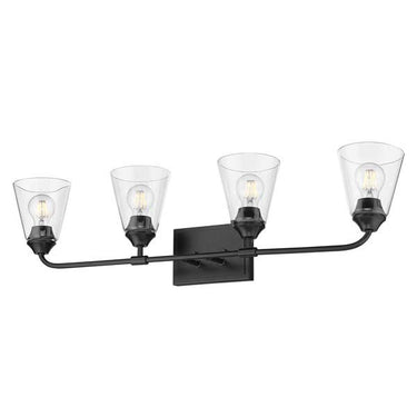 Golden Lighting 2120-BA4 Ormond 4 Light Bath Vanity in No Shade - Crescent Harbor