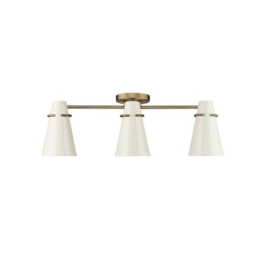 Golden Lighting 2122-3SF Reeva 3 Light Semi-Flush - Crescent Harbor