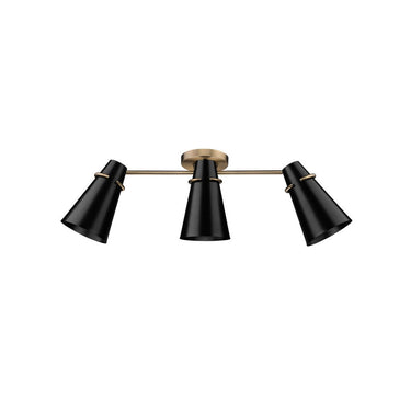 Golden Lighting 2122-3SF Reeva 3 Light Semi-Flush - Crescent Harbor