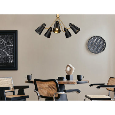 Golden Lighting 2122-5 5 Light Chandelier - Crescent Harbor